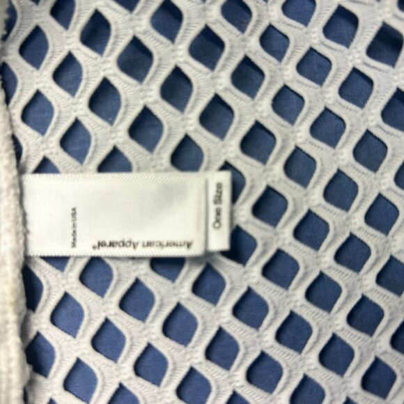 American Apparel Cropped Mesh Top Onesize - Picture 3 of 3